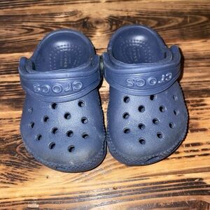 Crocs Kids Navy Clogs C4